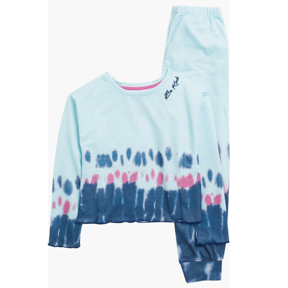 Dream Life Long Sleeve Pullover and Jogger Loungewear Set Medium 10/12